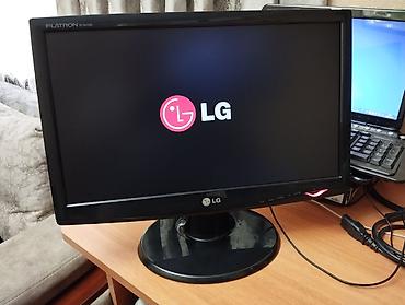 Monitorlar: LG Flatron LCD Monitor Model: W1943SE 19-düym ekrandır. Əla işləyir — 1