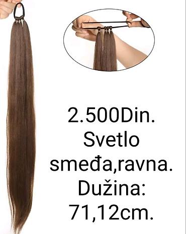 jake boje: PRELEPA NOVA EKSTENZIJA ZA KOSU OD KVALITETNE VEŠTAČKE KOSE SA — 3
