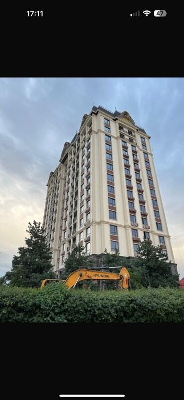 иссык ата квартира: 2 бөлмө, 62 кв. м, Элитка, ПСО (өзү оңдоп түзөтүп бүтүү үчүн)