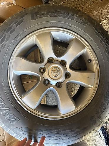 4runner: Литые диски Toyota Prado с шинами R17 (комплект 4 шт.) - — 2