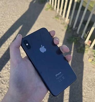 телефон x: IPhone X, 64 гб, 76% аккум - Цвет: чёрный (Space Gray) - Экран — 2