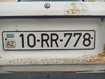 Avtomobil nömrə nişanı: 10-RR-778 - Ölkə: Azərbaycan (AZ) - Format