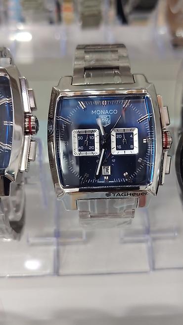 Aksesuarlar: TAG Heuer Monaco kişi qol saatları – kvadrat korpuslu, xronoqraf — 2