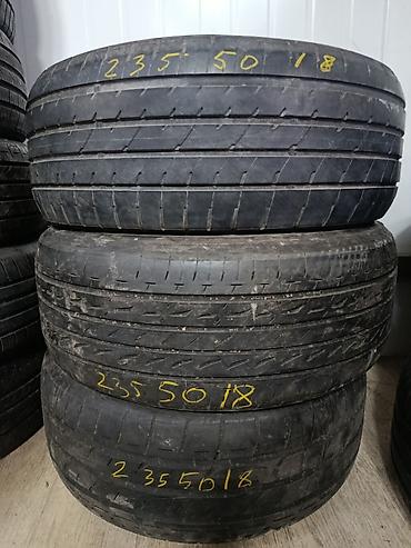 шины 235 50 r18: Шины 235 / 50 / R 18, Лето, Б/у, 1 шт, Легковые, Япония — 1