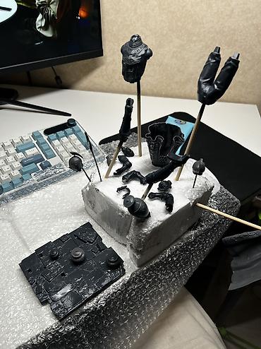 armour: Коллекционная статуэтка (ручной работы) рыцар в декорированных — 10