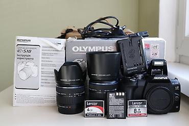 Камера Olympus E-510 с двумя объективами в идеале Продам фотоаппарат