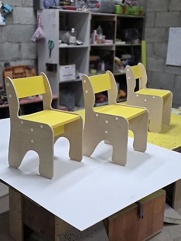 Детские стулья: Детский стул, Новый, Дерево, цвет - Зеленый, Самовывоз — 4