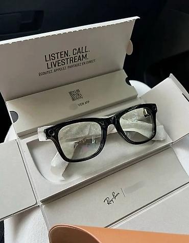 смарт очки с камерой: Солнцезащитные очки очки, Ray-Ban, Унисекс, Вайфареры, Линзы фотохромные, Гибкая оправа, Новый — 8