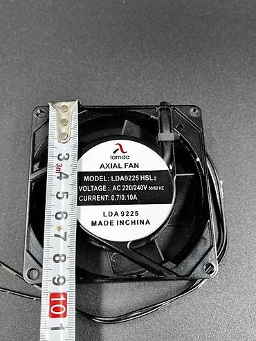 Комплектующие для ПК: 9x9x2.5 fan 220V 9x9x2,5 fan 220V Lamda LDA9225 HSL2 Aksial Fan — 6
