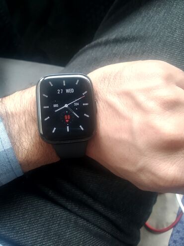 huawei watch gt 3: İşlənmiş, Smart saat, Huawei, Аnti-lost, rəng - Qara