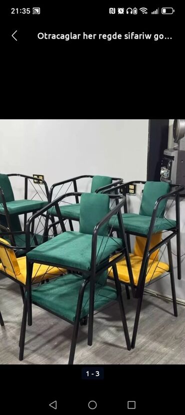 Masa və oturacaq dəstləri: Mətbəx üçün, Yeni, Açılmayan, Dördbucaq masa, 8 stul -da lalafo.az — 9 Masa və oturacaq dəstləri: Mətbəx üçün, Yeni, Açılmayan, Dördbucaq masa, 8 stul — 9