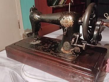 Искусство и коллекционирование: Vintage mexaniki tikiş maşını – Singer Manufacturing Co. - Marka və — 6