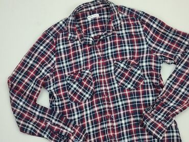 bluzka w kratę: Koszula Cropp, M (EU 38), stan - Dobry