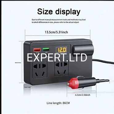 İnverterlər: Yeni Inverter, 100-300 Vt, 12 - 220 volt, Ünvandan götürmə, Ödənişli çatdırılma — 9