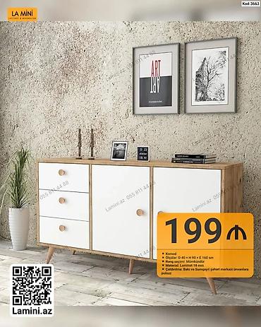 Komodlar: LA MINI komod - Ölçülər: D 40 × H 90 × E 160 sm - Rəng seçimi — 1