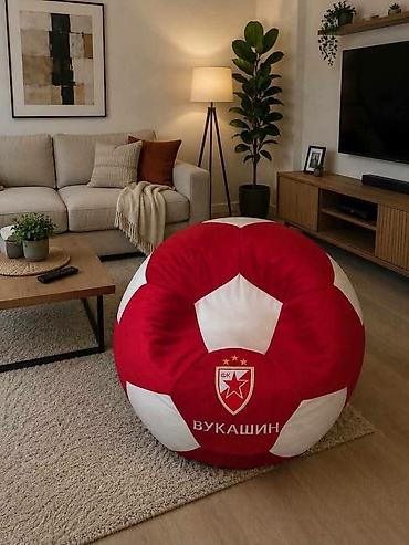 Fotelje: Fa, Fotelja-sitz jastuk u obliku fudbalske lopte,⚽ 𝐋𝐀𝐙𝐘 — 11