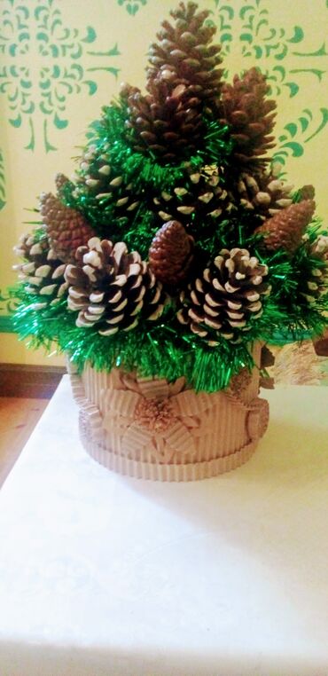 Yeni il oyuncaqları və bəzəkləri: Yeni il ücün əl işləri — 19