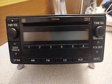 Toyota orijinal avtomobil maqnitofonu (OEM head unit) Xüsusiyyətlər