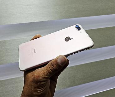 Apple iPhone: IPhone 7 Plus, Б/у, 32 ГБ, Rose Gold, Защитное стекло, Чехол — 16