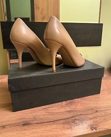 tufli: Tuflilər, Massimo Dutti, Ölçü: 37, rəng - Bej, İşlənmiş — 3