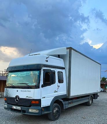 авто фреон: Грузовик Mercedes‑Benz Atego 818, тентованный фургон. Основные — 4