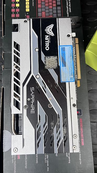 Комплектующие для ПК: Видеокарта для ПК, Б/у, AMD, Radeon RX, 8 ГБ — 2