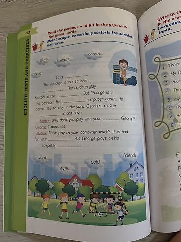 познание мира 4 класс мсо 1: “English Tests and Exercises – 4th Grade” adlı dərs vəsaiti - — 3