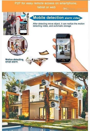 Kompleti za video nadzor: KIT Wi-Fi 5G 1080P 4kam. P2P cloud NVR+HDD 1TB HIKVISION. HDD 1TB — 3