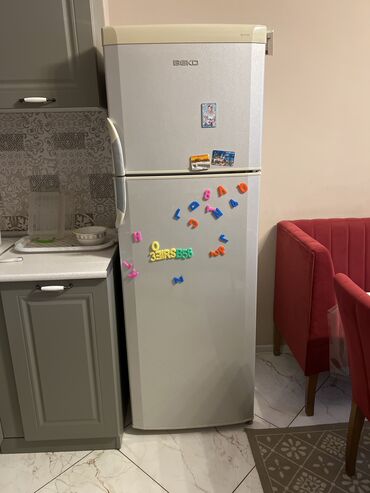 холодильник для мороженого: Б/у 2 двери Холодильник Продажа, цвет - Серый