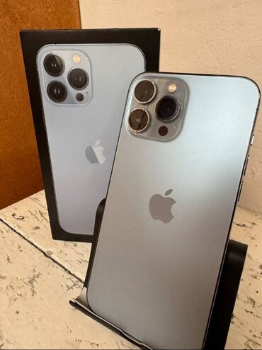 купить айфоны оптом: IPhone 13 Pro Max, Б/у, 256 ГБ, Синий, Коробка, В рассрочку, 86 %