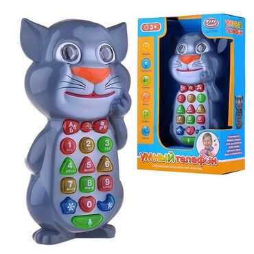 игрушка кот: Умный телефон - Том [ акция 50% ] - низкие цены в городе! Качество