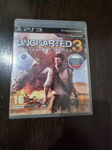 PS3 (Sony PlayStation 3): Продаю игра на PS3 по 1000 UCHARTED3 хорошая игра озвучена полностью