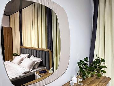 Шкафы-купе: Спальня Сиенна 6 Шкаф распашной для спальни, современный, с фасадами — 15