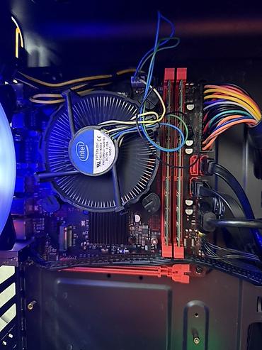 ana plata: H61 plata 8 gb ram İ5 3470 Güclü kuller Ortaq metrolara çatdırılma — 1