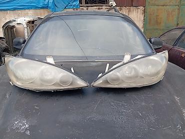 европеец: Комплект передних фар Toyota 2002 г., Б/у, Оригинал, Япония — 7