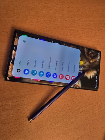 işlənmiş monitor: Samsung Note 10, 256 GB, Barmaq izi, Simsiz şarj