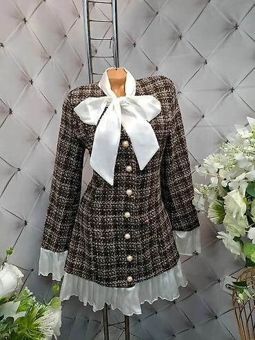 deichmann: Elegantna ženska haljina/sako u stilu tweed kostima. - Materijal — 1
