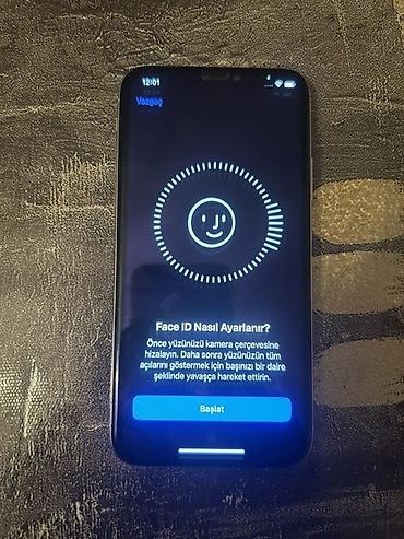 100 kv: IPhone X, 64 GB, Gümüşü, Face ID — 2