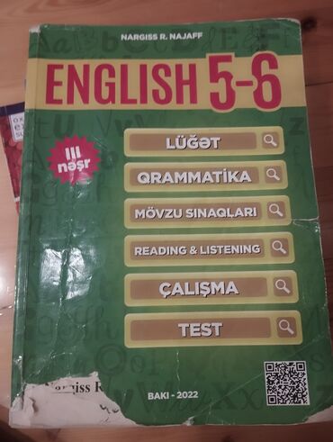книга английский язык 6 класс азербайджан: Yeni kimidir . Təxminən yarısından azı yazılıdır.Az istifadə olunub