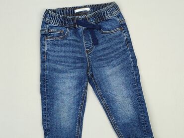 jeansy ocieplane chłopięce: Spodnie jeansowe, Reserved, 1.5-2 lat, 92, stan - Bardzo dobry