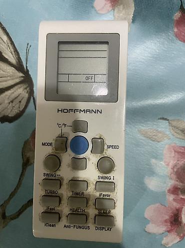kond: Hoffmann split kondisioner — daxili blok, xarici blok və orijinal pult — 3
