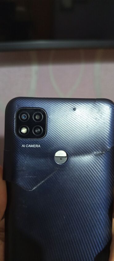 Xiaomi: Xiaomi Redmi 9C, 64 GB, rəng - Göy, 
 Qırıq, Barmaq izi, Face ID
