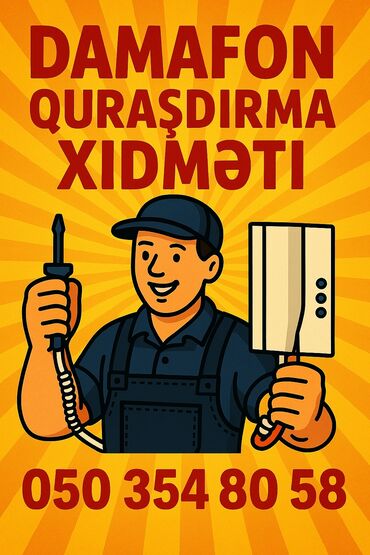 col qapi: 🔒 Damafon Quraşdırma Xidməti 🔒 Evinizin, ofisinizin və obyektlərinizin