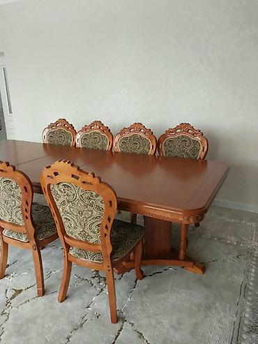 Мебель: Стол и стул для зала, Б/у, Самовывоз — 5