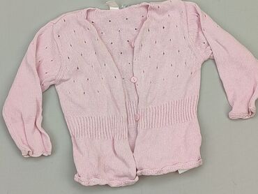 lekkie sweterki brudny róż: Cardigan, 6-9 months, condition - Very good