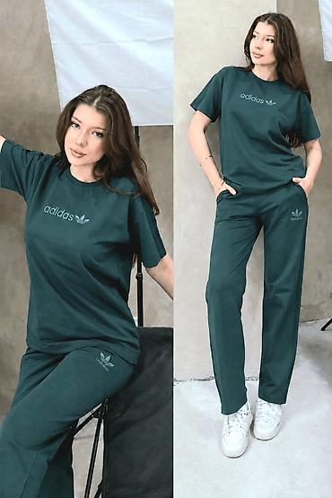 bitkisel mix: Adidas komplet majica i donji deo trenerke NOVO Novo Pamuk Veličine m — 4