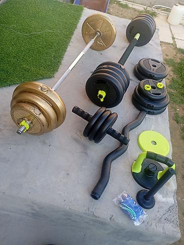 Ştanqlar və ştanq diskləri: Ştanq, Çəki: 65 kq, Yeni — 28