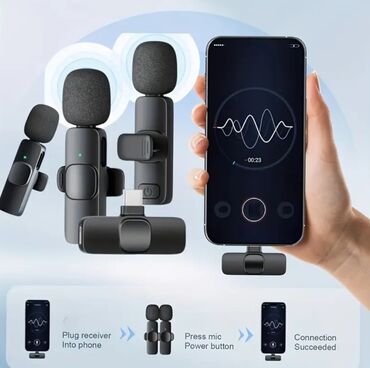 Mikrofonlar: Yeni Simsiz (Bluetooth) Mikrofon Ünvandan götürmə — 19