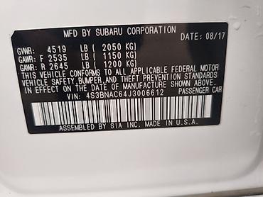 w211 e350: Subaru Legacy: 2018 г., 2.5 л, Автомат, Бензин, Седан — 10