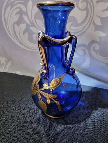 mironov bacač diska: Vaza bohemija kristal 1950/60ta godina,rucni rad. Vaza unikatna u — 9